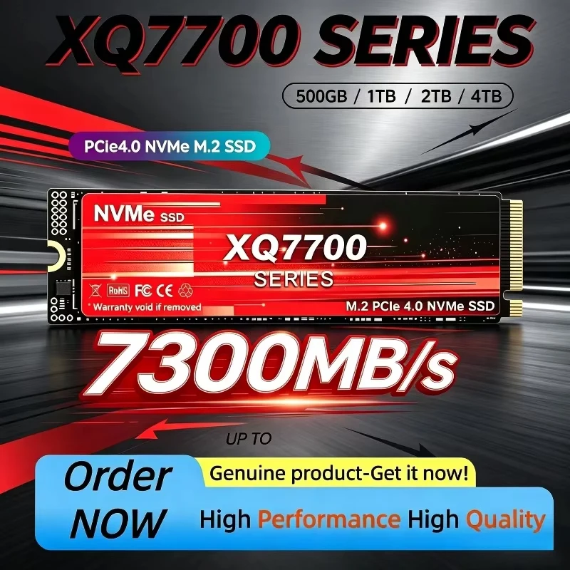 M.2 Nvme 4Tb Pcie 4.0 Ssd - 정품 XQ7700 500GB~4TB M.2 PCIe 4.0