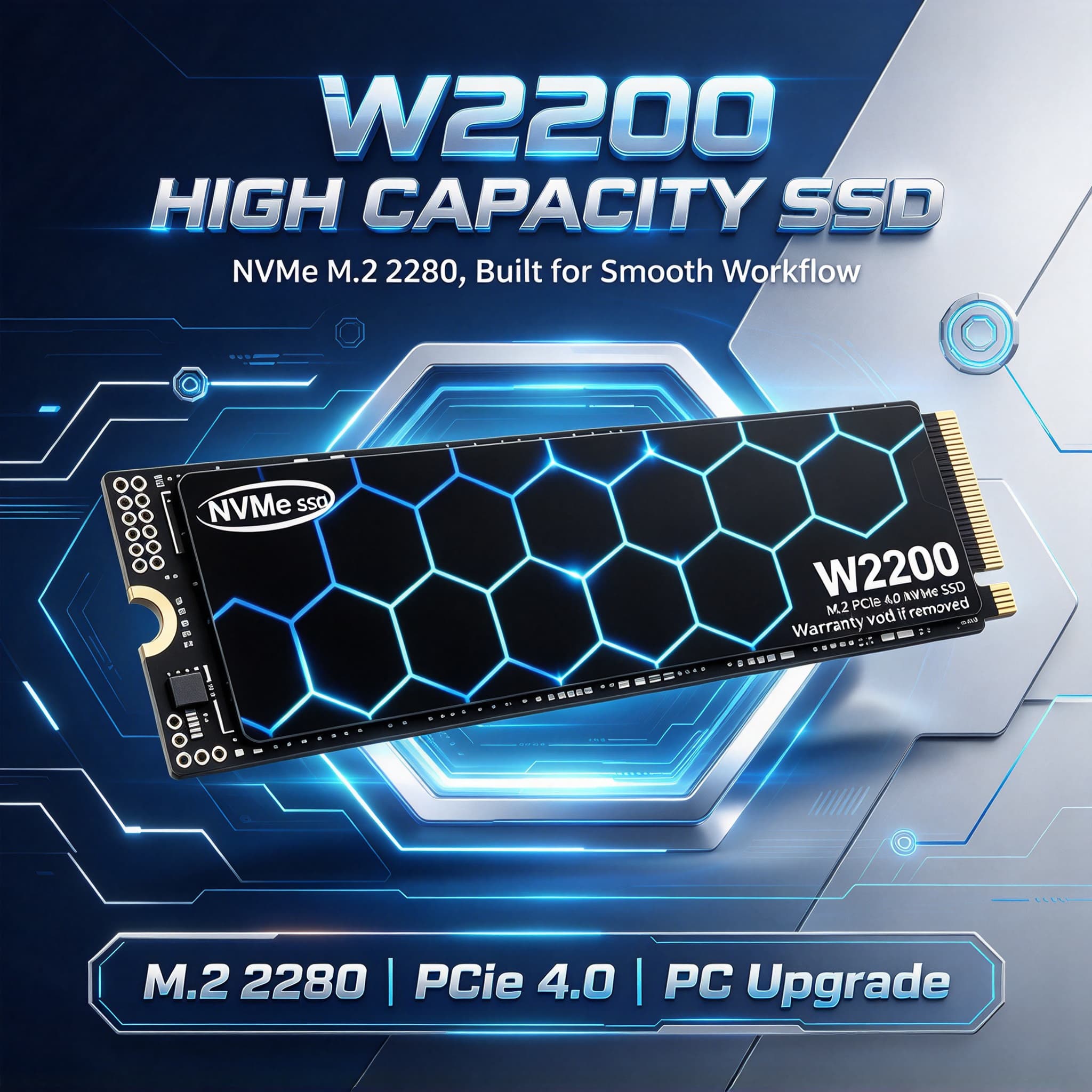 M.2 Nvme 4Tb Pcie 4.0 Ssd - 새로운 2026년형 고속 W2200, 고성능 M2