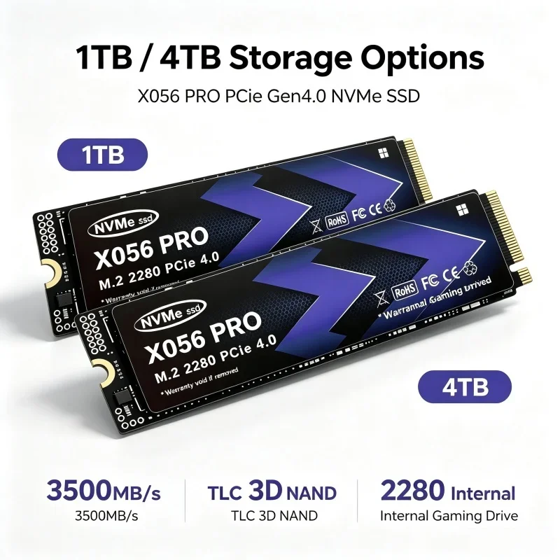 고속 X056 PRO M.2 NVMe SSD, PCIe - M.2 Nvme 4Tb Pcie 4.0 Ssd 리뷰 및 가격