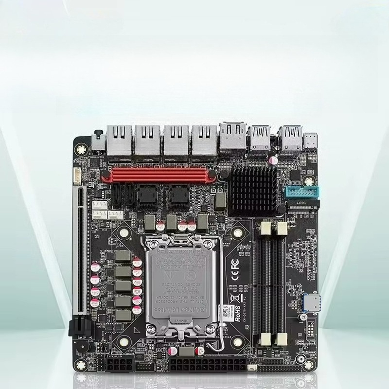 인텔 VPro Q670 NAS 마더보드 최대 6개 NV - Lga 1700 Ddr5 Itx Motherboard 리뷰 및 가격
