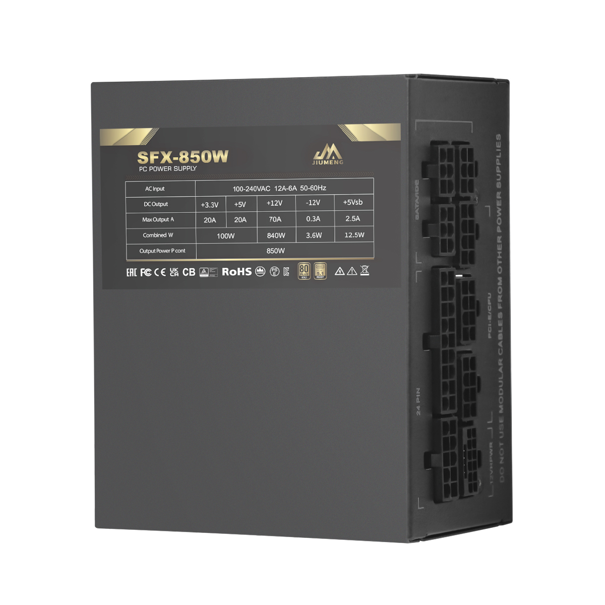 80PLUS 골드 등급 효율을 갖춘 서버/데스크톱 IT - Sfx Power Supply 850W Gold 리뷰 및 가격