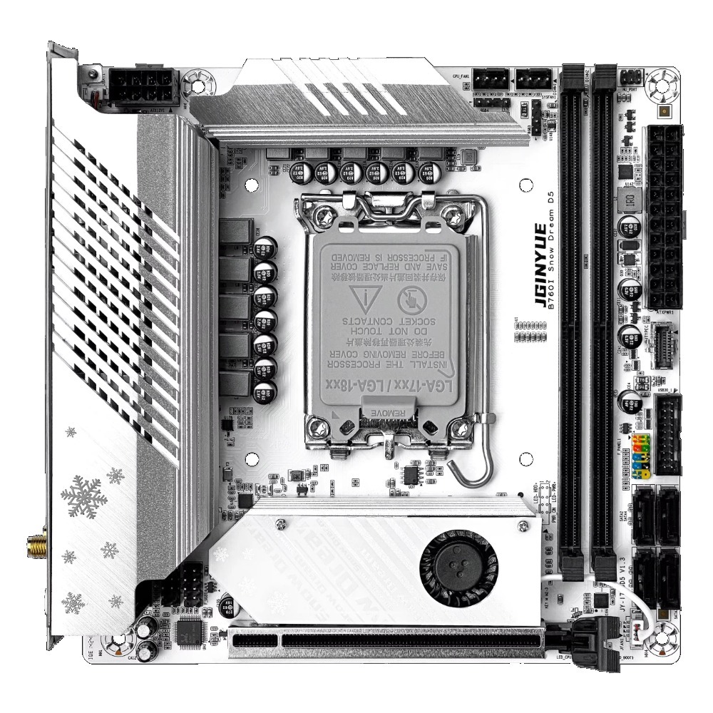JGINYUE B760i-스노우 드림 미니 ITX 메인 - Lga 1700 Ddr5 Itx Motherboard 리뷰 및 가격