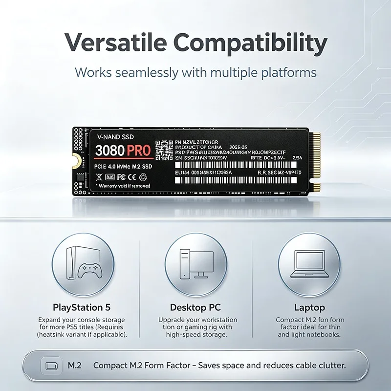 새로운 3080PRO M.2 NVMe SSD, PCIe - M.2 Nvme 4Tb Pcie 4.0 Ssd 리뷰 및 가격