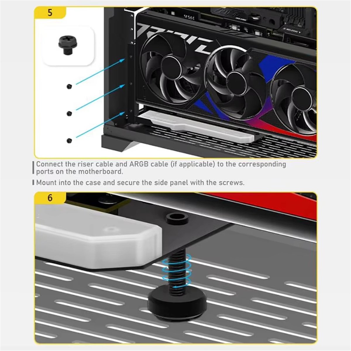A14M 수직 GPU 장착 브래킷(PCI-E 4.0 X - Pcie 4.0 X16 Riser Cable 90 Degree 리뷰 및 가격