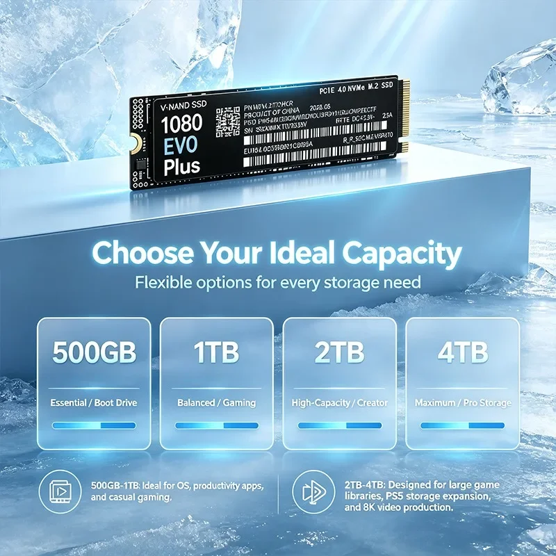 고속, 정품, 최신 1080 EVO Plus M.2 N - M.2 Nvme 4Tb Pcie 4.0 Ssd 리뷰 및 가격