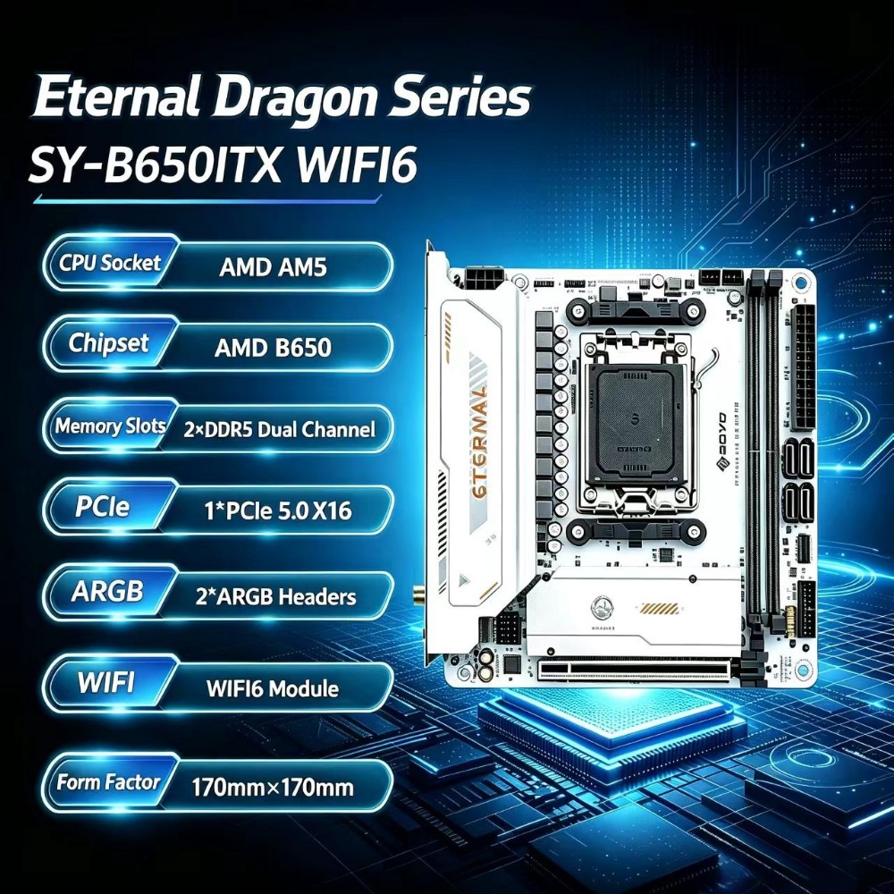 SY-B650ITX WIFI6 AMD 미니 메인보드,  - B650 Itx Motherboard Wifi 리뷰 및 가격